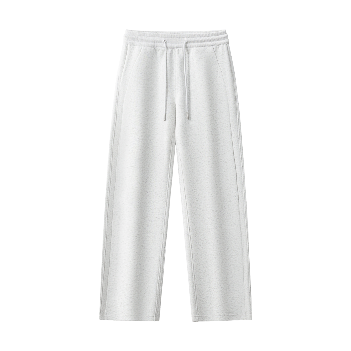 CLAIRE DRAWSTRING STRAIGHT-LEG SWEATPANTS