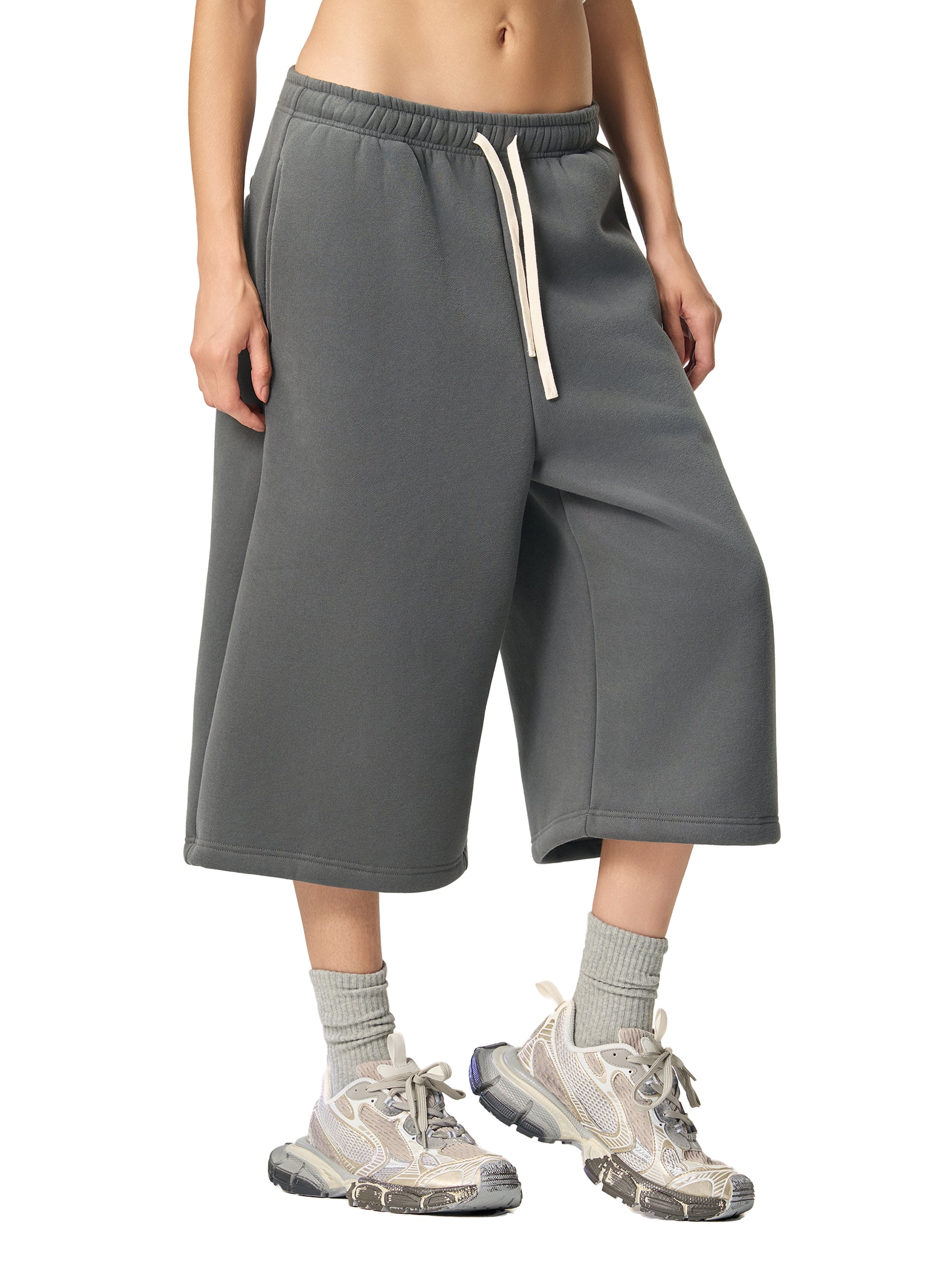 JESSIE DRAWSTRING 3/4 SWEATPANTS